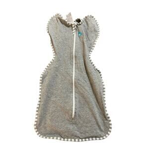 Love To Dream Swaddle Up Sleep Sack Small 7-13 lbs. Gray Striped 2 Way Zip